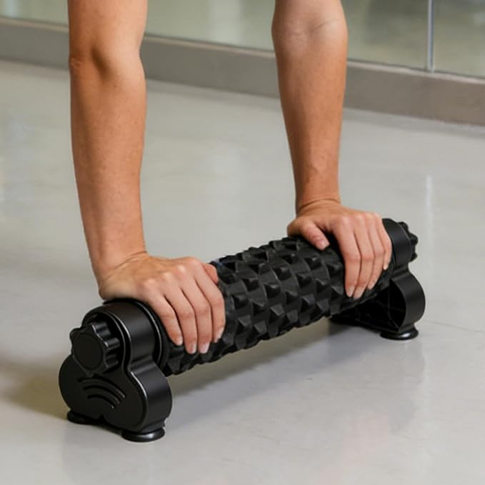 Foam Leg Roller - Deep Stretch Massage | Body Roller for Exercises with and Support for Home Gym, Yoga, Pilates, Physical Training, Postd Recovery