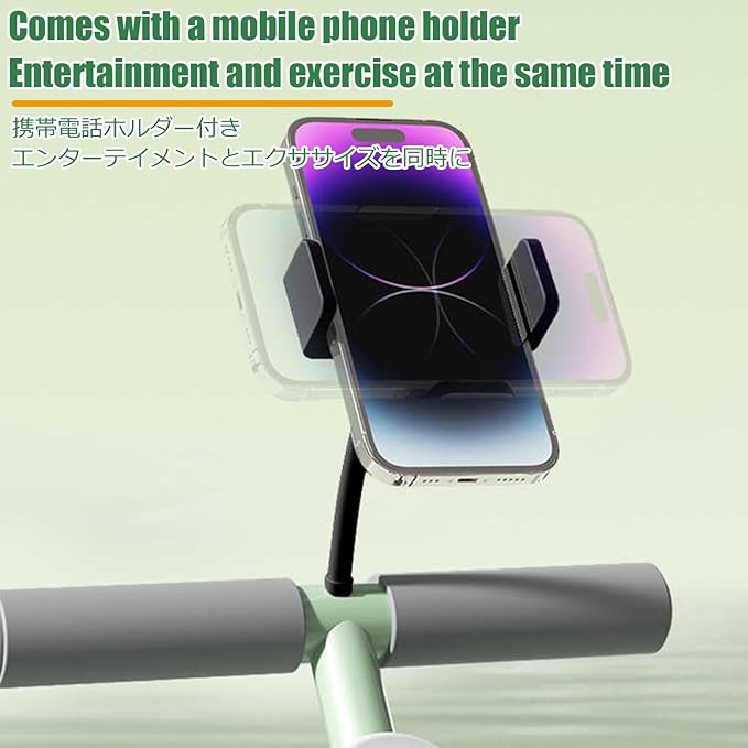 Foldable Skiing Exerciser Ski Machine Collapsible Leg Magic Machine Leg Strength Split Exerciser Core Strength Training Instrument for at Home Gym Pink(Green,Counting Type)