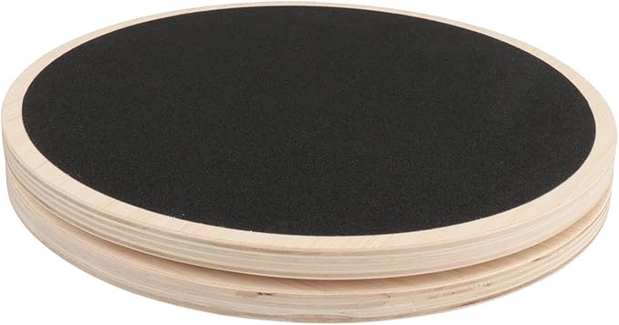 Ab Twist Board Waist Twist Disc Core Training Anti Slip Wooden Compact for Home Gym Stomach Exercise Equipment for Exercise