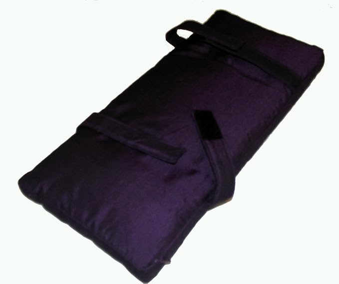 Meditation Bench Cushion Kneeling Seiza - One of Kind Indochine Royal Blue