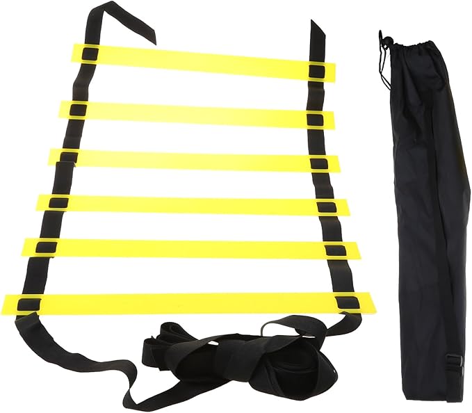 Agility Speed Ladder Soccer Ball Football Flexibility Training and Carry Bag for Adults Sport Equipment Set Exercise