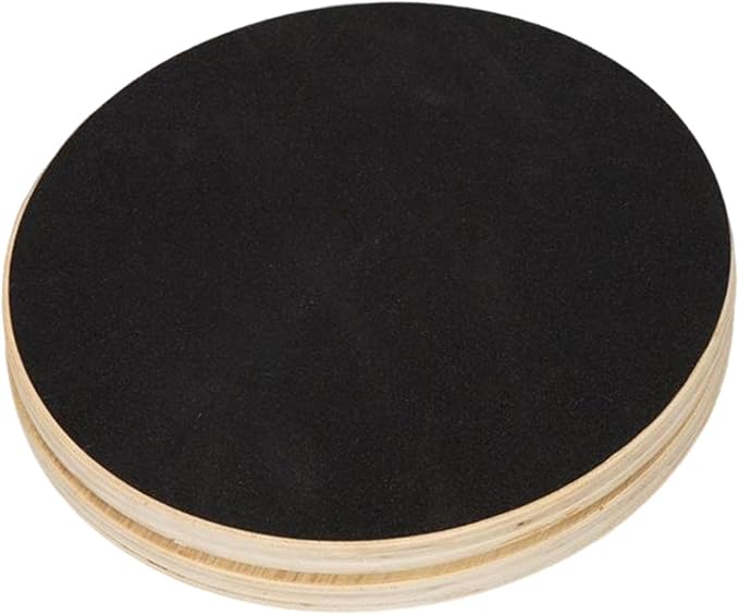 YIJU Ab Twist Board,Waist Twisting Disc Wood Anti Slip for Home Gym Compact Sturdy Full Body Workout Stomach Exercise Equipment