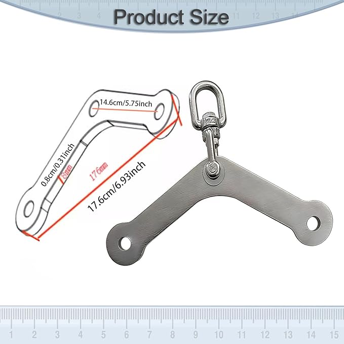 Pull Down Attachment Strength Training Muscle Building Equipment for Men Women Home Gym Exercise Cable Machine Accessory