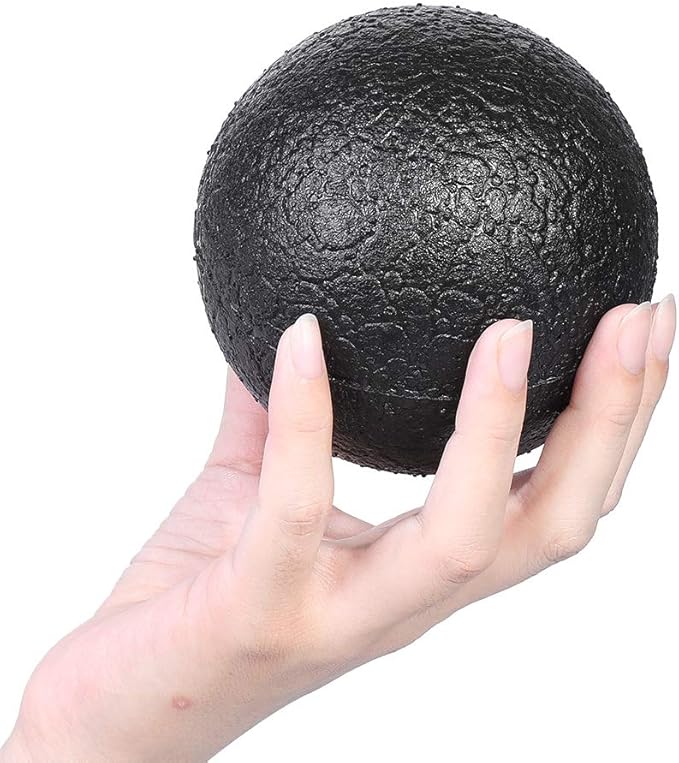 Yoga Foam Roller Ball, High Density Massage Balls, 10cm Soft Yoga Foam Roller Massage Ball, Body Muscle Stress Relief Balls for Rehabilitation, Stability Exercises