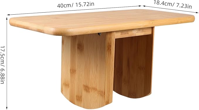 Meditation Bench Stool for Prayer and Yoga, Portable Ergonomic Wooden Sitting Bench with Comfortable Support for Adults, Compact Seat for Meditation and Zen Practice