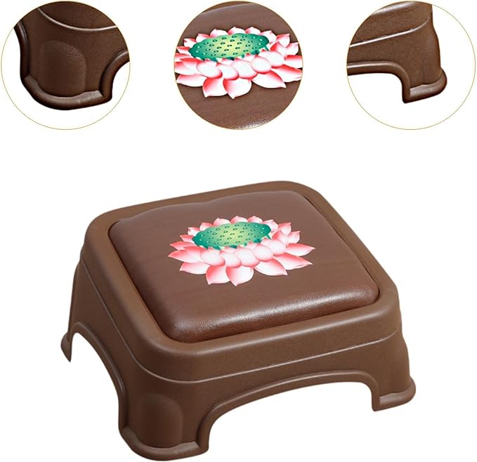 Kneeling Meditation Stool Meditation Bench Prayer Bench Meditation Seat for Prayer, 40x47x26cm