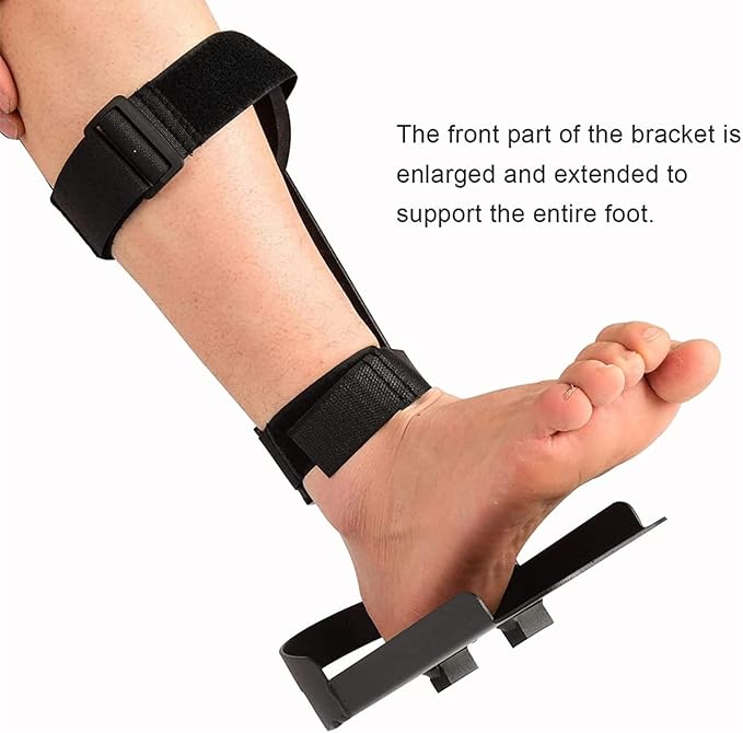 for Leg Protector Bracket Pedal Exercisers, 1 Pair Leg Ankle Fixed Support Bracket, Lengthened & Widened Anti-Skid Pedals, for Rehabilitation Trainer for The Elderly and Disabled,rightleg