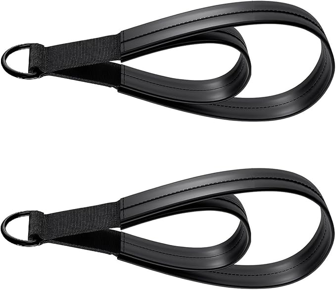 1 Pair D-Rings Fitness Straps for Pilates Strength Workouts & Balance Pilates Comfortable D-rings Yoga Workout Accessories