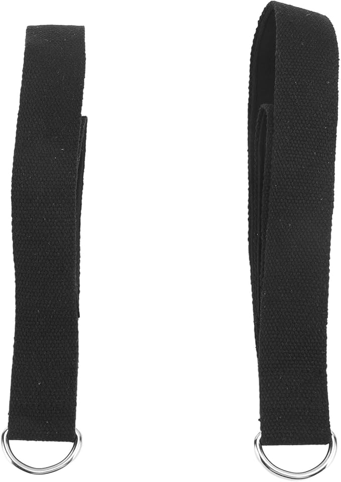 Pilates Double Loop Straps for Home Gym Workout, Adjustable Pilates D Loops for All Skill Levels, 2 Pcs Anti Slip Straps Practice Auxiliary Equipment