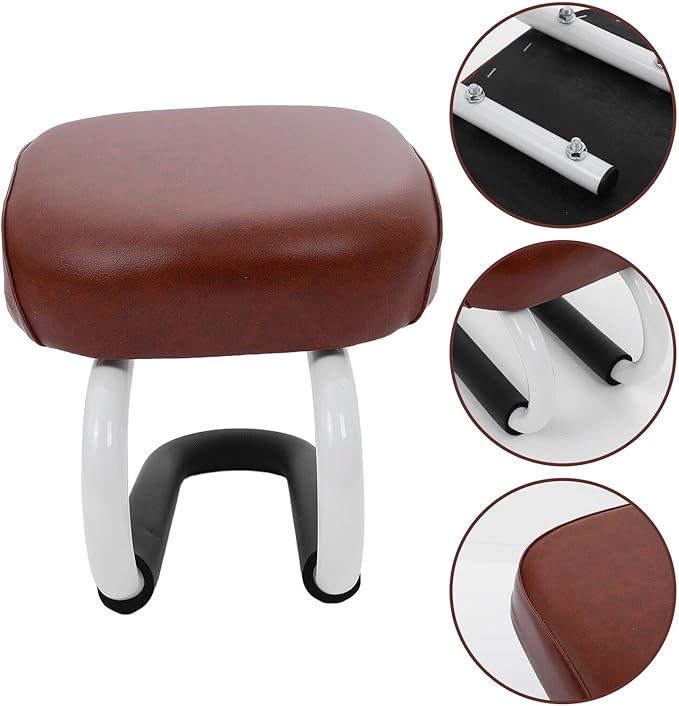 Veemoon Zen Meditation Stool Prayer Bench Kneeler with Non-Slip Cushion Portable Seiza Sitting Stool for Yoga Mindfulness and Home Prayer Use