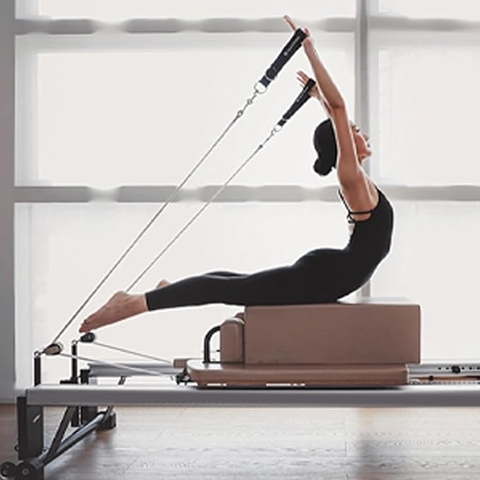 1 Pair Pilates Straps D-Rings Exercise Double Looped For Stretching Routines Comfortable D-rings Yoga Workout Accessories