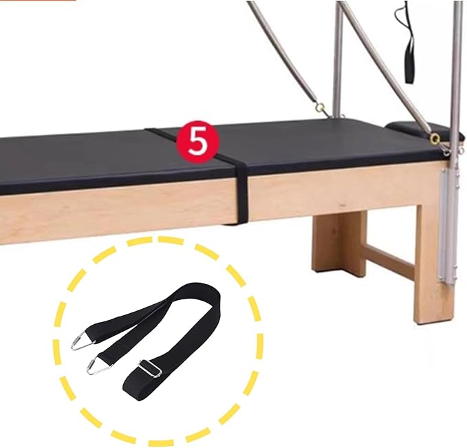 Pilates Fixing Strap Pilates Equipment Accessory, Spare Part Portable Trapeze Table Machine Part for Hotel, Workout