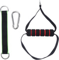 IMIKEYA Fitness Handle Pull-up Handle Resistance Workout Grip Cable Machine Attachment Strength Training Equipment Part for Home Gym Training