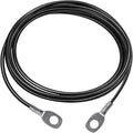LFJ Replacement Gym Cable with Stopper Ball Fitness Pulley Cable Steel Wire Rope for Cable Machine Home Gym Weight Lift Pulley System