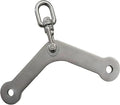 Pull Down Attachment Cable Machine Accessory for Adults Workout Stainless Steel Strength Training Pull Conversion Plate