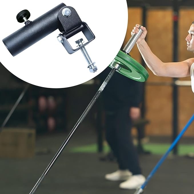 Row Post Attachment Easy to Install Rotatable Barbell Fit 2” Bar for Strength Training Workout