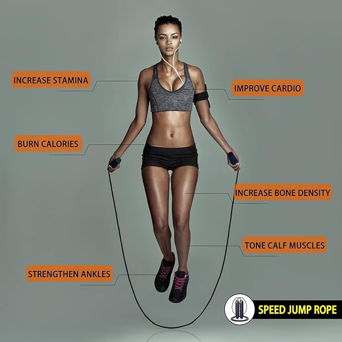 Agility Ladder Speed Training Equipment Set-20ft Agility Ladder 4 Adjustable Hurdles Running Parachute Jump Rope Speed Training Equipment for Soccer Football Basketball