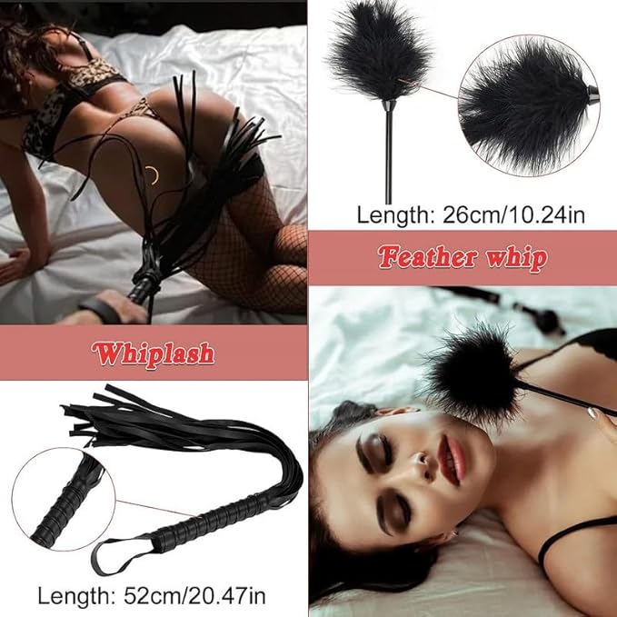 10 Piece Black Soft Nylon Indoor Exercise Set, Pilates Home Training Auxiliary Equipment, Couple Gift