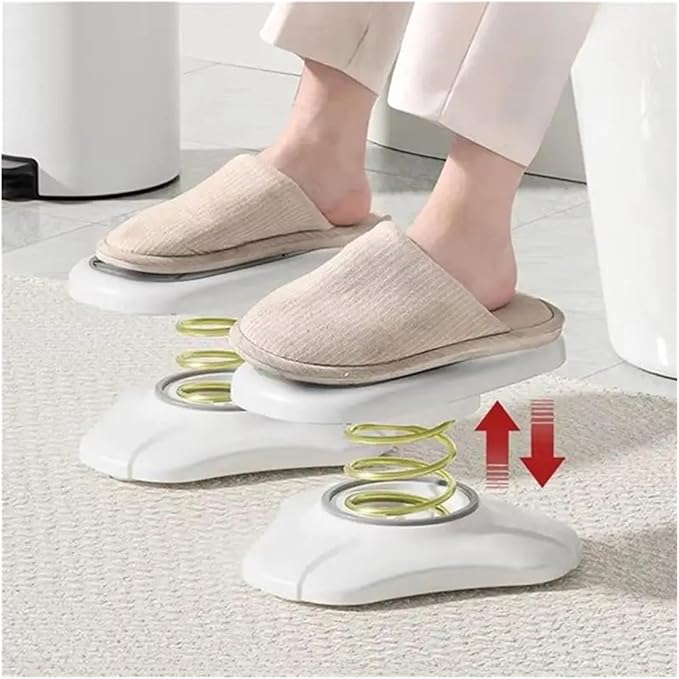Ankle Leg Exercisers,Multi Functional Exercise Ankle Footstool, Toilet Companion Footstool, Office Or Daily Rest, Relaxing Feet and Legs(Pink,2pcs)
