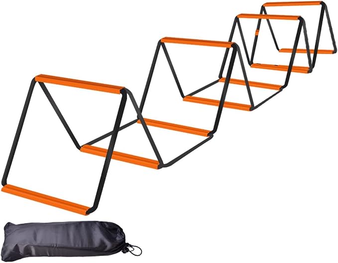 Agility Ladder Football Footwork Ladder Balance Foldable Agility Training Equipment Speed Ladder for Outdoor Sports Workout