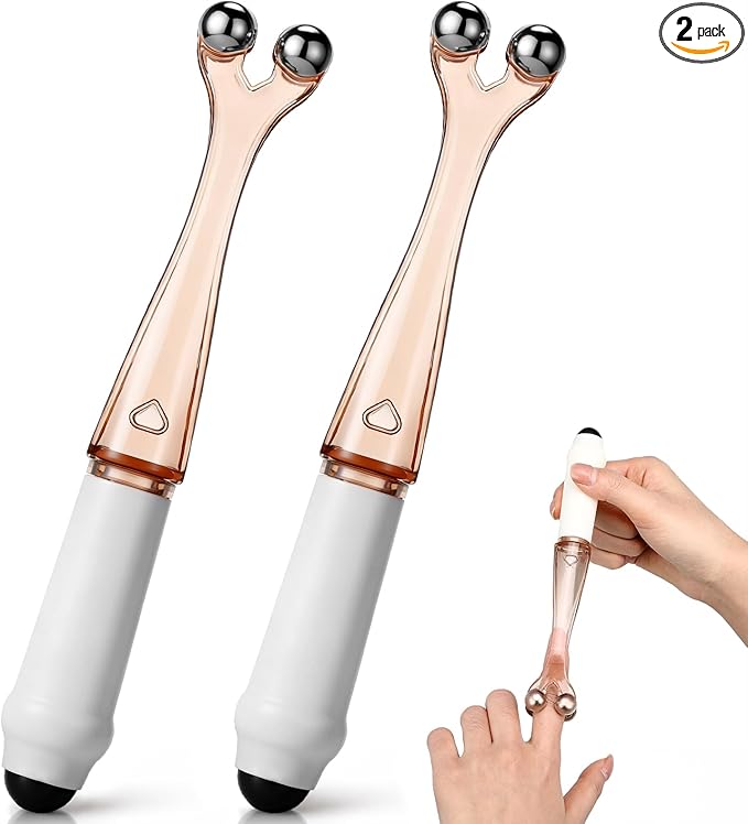 Konohan 2 pcs Finger Massager Roller for Arthritis Hand Massage Tool Relieves Arthritis Hand Pain and Stress for Woman Mothers Day Gift Palm Foot Acupressure Tool