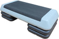 Aerobic Stepper, Adjustable Workout Aerobic Stepper in Fitness & Exercise Step Platform Trainer with 4 Risers