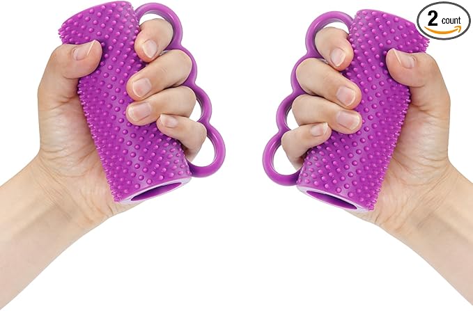 Hand Therapy Grip Ball for Stroke, Arthritis, Carpal Tunnel Pain Relief Recovery, Hand Squeeze Ball for Physical Therapy, Exercise Stress Balls for Adults, Improve Flexibility & Grip Strength