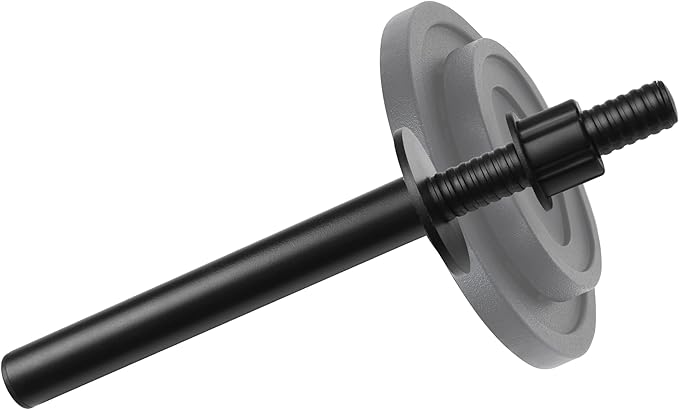 LoGest Wrist Strengthener, Forearm Exerciser - Option of Standard Plate 1 Inch or Olympic Plate 2 Inch With a Collar Hand Developer Arm Grip Workout Strength Trainer for Starter and Pro - Workout Equipment Home Gym Forearm Strengthener