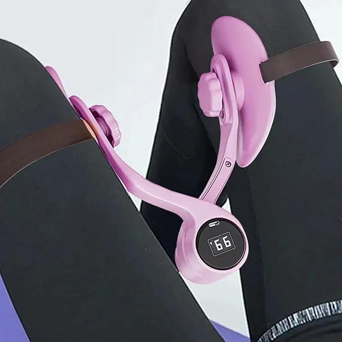 Inner Thigh Toner Muscle Fitness Exercise Equipment Pelvic Floor Trainer Arm Leg Exercisers for Home Gym Pelvic Floor Trainer Home Fitness Equipment Inner Thigh Toner