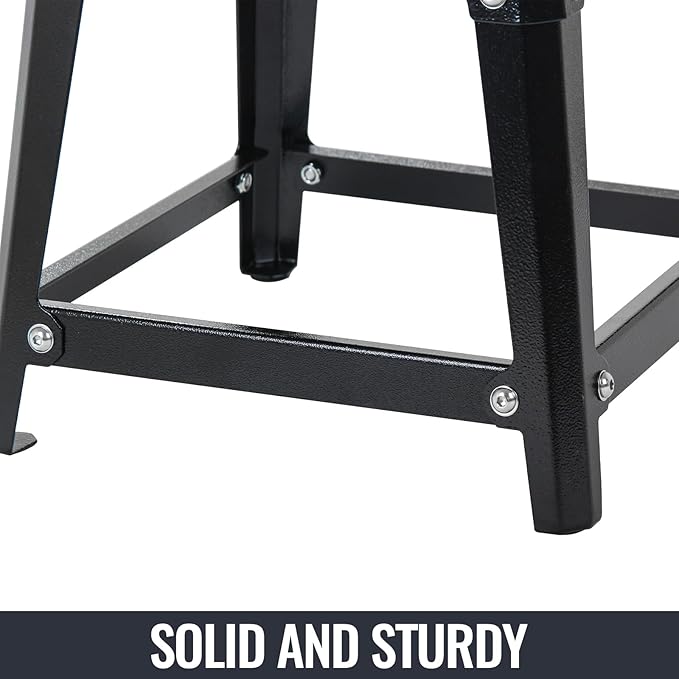 Metal Plyometric Jumping Box, Steel Fitness Exercise Jump Platforms Box for Conditioning Strength and Agility Training, 12 Inch Anti-Slip Workout Step Up Box for Home Gym