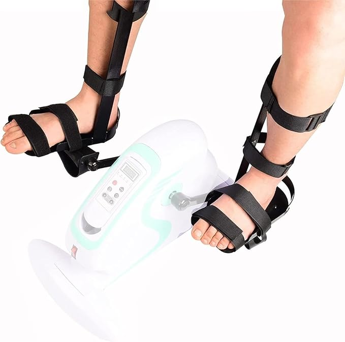 Universal Leg Support Soft Splint Leg Protectors for Motorized Pedal Exerciser and Exercise Bike, Rehabilitation Training Equipment ，1 Pair