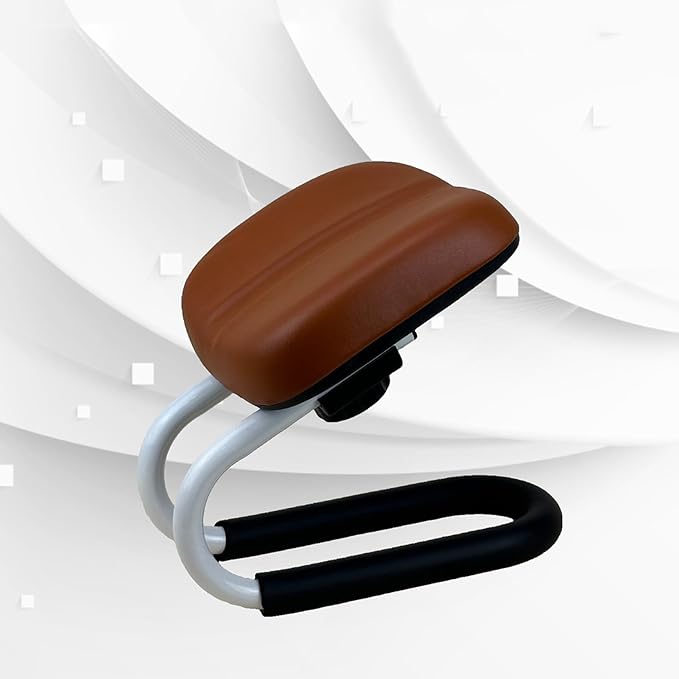 Prayer Stool, Sleek, - Sturdy Portable Metal Knee Meditation Stool, Adjustable with Cushion Sponges, Sleeve Legs That Won't Be | Multipurpose Outdoor Indoor Utility Premium