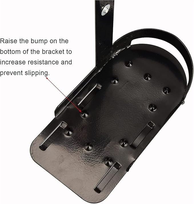 Electric Rehabilitation Machine Bracket, 1 Pair Fitness Bike Pedal Leg Fixed Bracket for Stroke Hemiplegia Rehabilitation Training Protective GEA (Left Foot)