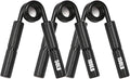 Silver Metal Hand Grip Set, 50LB-400LB No Slip Heavy-Duty Grip Strengthener Great Wrist & Forearm Hand Exerciser, Home Gym, Hand Gripper Grip Strength Trainer