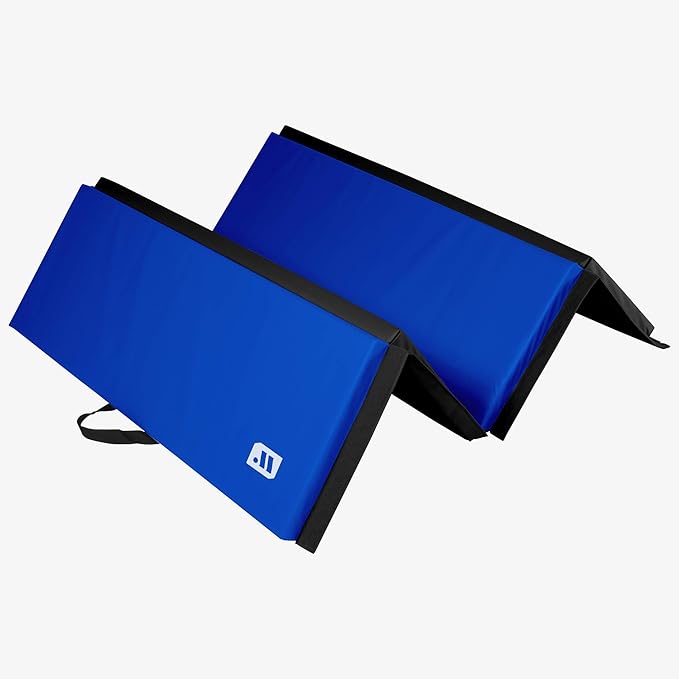 We Sell Mats - 4 ft x 6 ft x 2 - Personal Fitness & Exercise Mat for Home Workout - Lightweight and Folds for Carrying – All Purpose Gym Mat – Thick Mat for Yoga, Pilates, Stretches, Floor Exercises