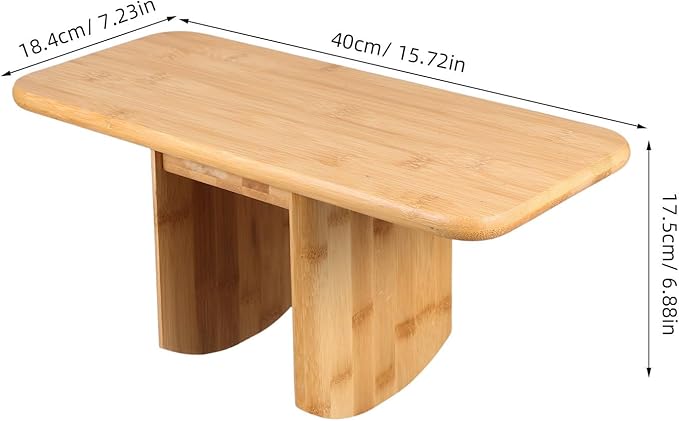 BESPORTBLE Meditation Bench Wooden Stool Compact Portable Multi-Functional Seat for Yoga Prayer and Office Use with Smooth Finish and Stylish Craftsmanship