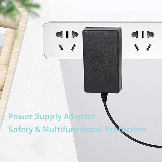 AC DC Adapter Charger Power for Life Fitness X1 X3 X5 X8 GO Console Elliptical Machine Cross Trainer Power Supply Cord 6ft