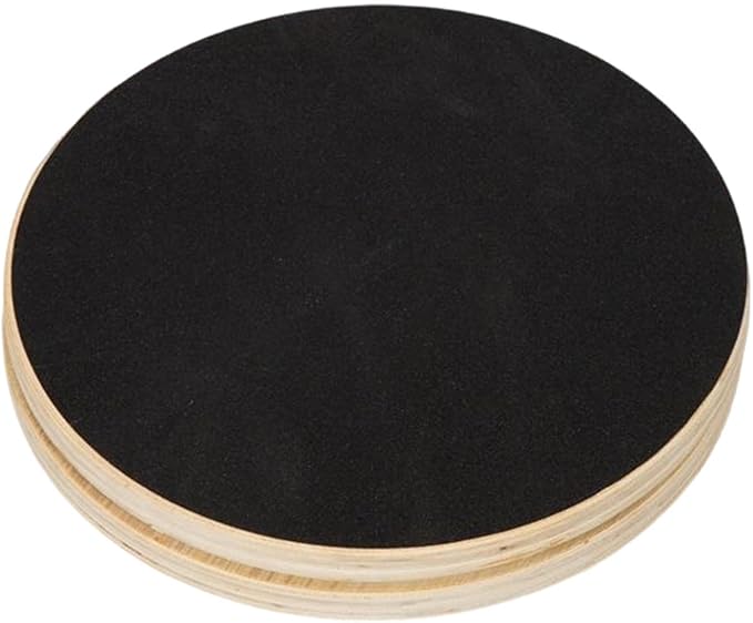 Colaxi Waist Twist Board Ab Twist Board Core Training Fitness Tool Wood for Home Gym Sturdy for Exercise for Strengthening Abdominal
