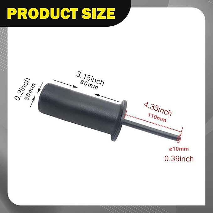 Weight Stack Pin Reinforced Replacement Extended Pin Strength Training Cable Weight Attachment Steel Build Suitable for Fitness Dumbbell Barbell Parts, Length 11cm, Diameter 1cm