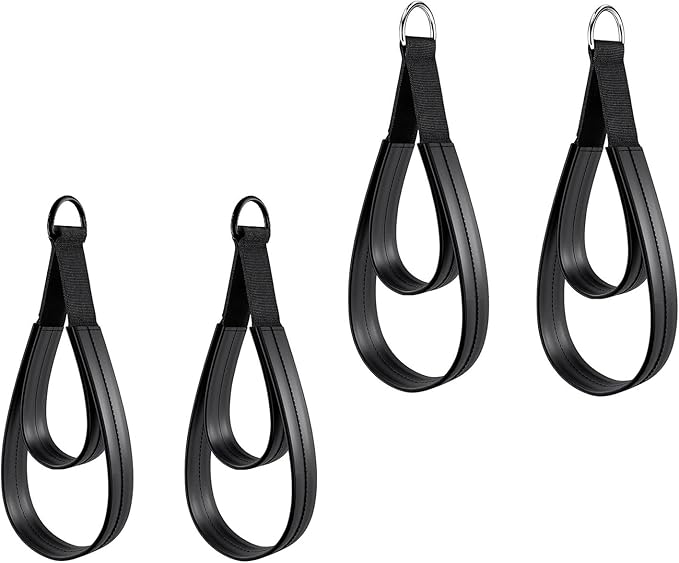1 Pair D-Rings Fitness Straps for Pilates Strength Workouts & Balance Pilates Comfortable D-rings Yoga Workout Accessories