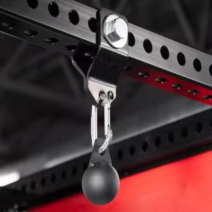 Rack Attachments for Strength Training Versatile LAT Pull Down Bar Tool for Gym