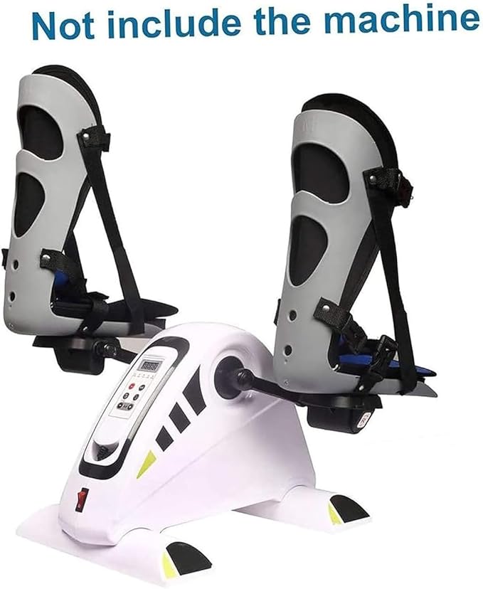 Leg Support for Motorized Pedal Exerciser and Electric Mini Exercise Bike,Fixed Leg Brace,Foot Splints for Electronic Physical Therapy and Rehab Bike Handicap 1 Pair,L