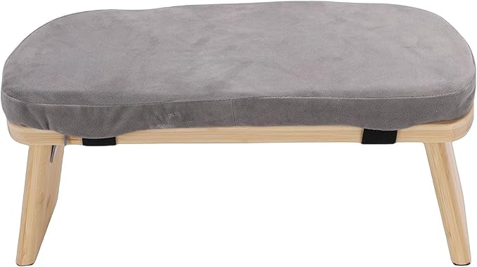AYNEFY Folding Kneeling Stool Yoga Meditation Bench Modern Folding Kneeling Zen Stool Prayer Bench for Home Relaxation Tea Ceremony Yoga Supplies