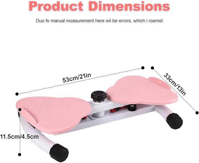 Pilates Twister Set Twisting Exercise Board, 20dB Silent, 150KG Carbon Steel ABS Core, Instant Fat Burn for Home Gym & Body Sculpting