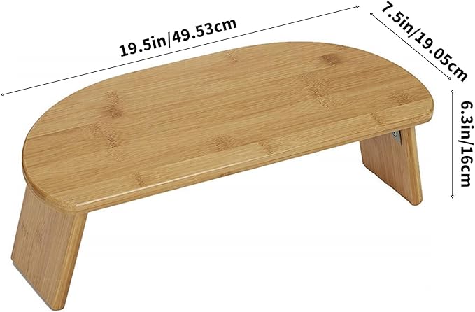 Compacts Bamboos Meditations Benches Multifunctional Kneeling Wood for Home Or Outdoor Use Kneeling Meditations