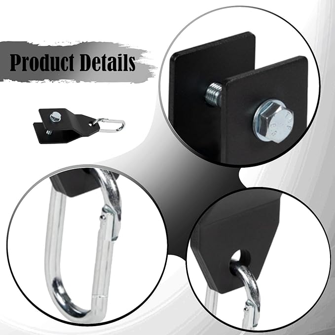 Power Rack Attachments for Strength Training Steel Heavy Duty for Home Gym with Quick Connect Buckles Upgrade Power Rack Band