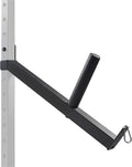 Sunny Health & Fitness Power Cage Squat Rack Upgrade Attachments, Dip Bar, Plate Bar Holder, Belt Squat, J Hook, Lat, Adapter, U Ring, Pull Up Bar, Landmine, Captain's Chair, Tricep Rope For Home Gym