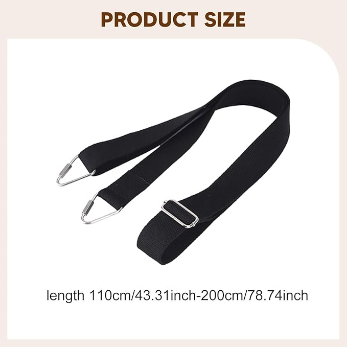 Pilates Fixing Strap Pilates Equipment Accessory Portable Spare Part Belt Trapeze Table Machine Part for Workout Indoor Hotel