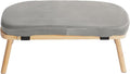 Meditation Bench, Bamboo Meditation Stool, Folding Kneeling Meditation Bench, Seiza Prayer Bench, Prayer Bench with Meditation Cushion(Gray Color)