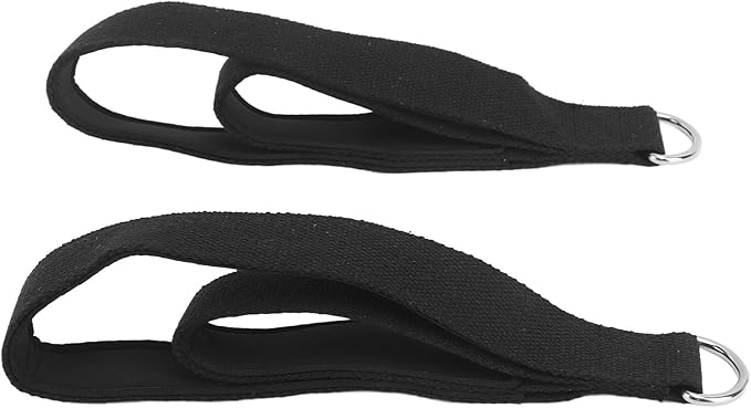 Pilates Straps Anti Slip Double Loop Durable Home Gym Workout